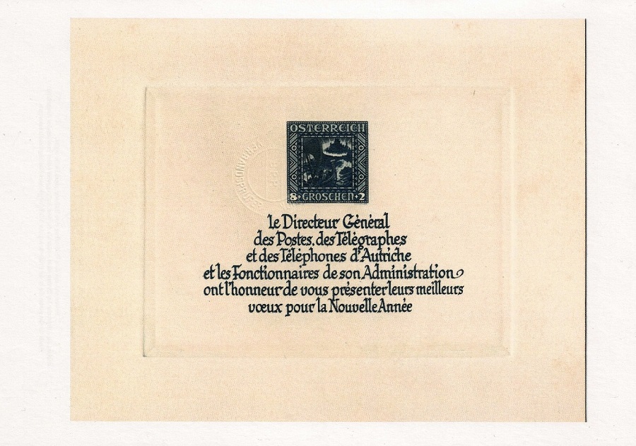 https://www.briefmarken-stari.at/bilder/489 PU Nibelungenserie 8 Groschen Neujahrsgeschenkblatt Französisch HS Bild 4